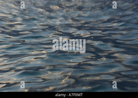 Structures sur surface de l'eau Banque D'Images