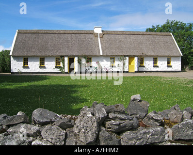 Chaumière, Ballyvaughan, Co Clare, Ireland Banque D'Images