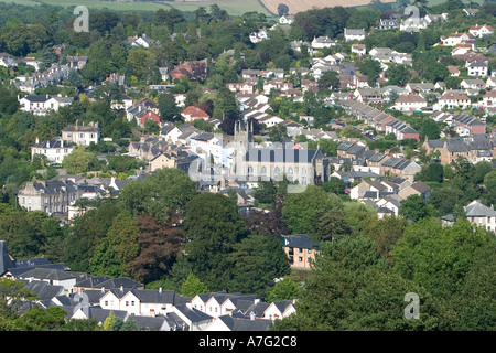 La ville de Buckfastleigh Devon, Angleterre Banque D'Images