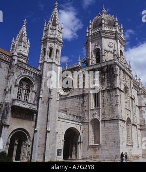 Monastère des Hiéronymites Mosteiro dos Jeronimos Belem Lisbonne Portugal Banque D'Images