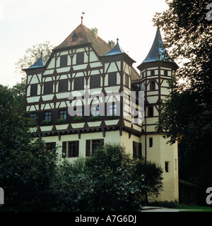 Neues Schloss dans Schweiz-Veldensteiner Simmelsdorf, Naturpark Fraenkische Forst, Bayern, Mittelfranken Banque D'Images