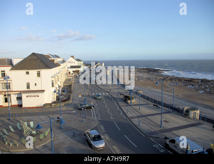 L'esplanade de Porthcawl, dans le sud du Pays de Galles Banque D'Images