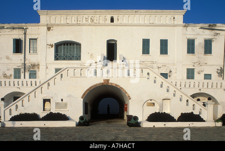 Cape Coast Castle, vieil or et d'esclaves centre, Cape Coast, Ghana Banque D'Images