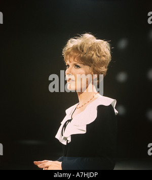 PETULA CLARK UK singer à propos de 1970 Banque D'Images