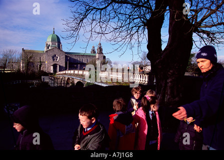 La Cathédrale de Galway, la cathédrale de Saint Nicolas, la ville de Galway, Irlande Banque D'Images