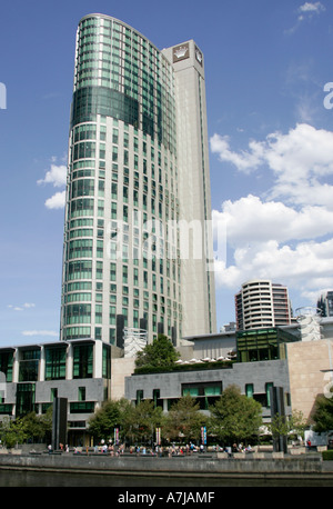 Crown Towers Hotel de luxe à Melbourne Banque D'Images