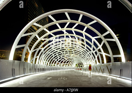 Pont Webb, à Melbourne. Architecte : Denton Corker Marshall/Robert Owen Banque D'Images