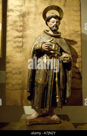 Saint statue franciscaine Banque D'Images