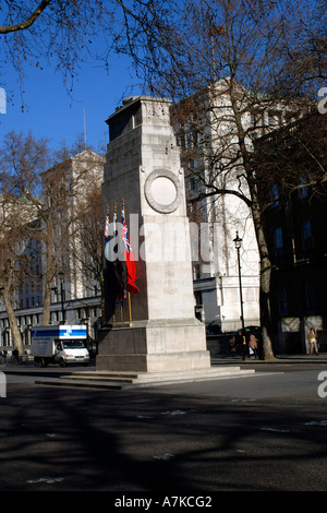 Le Cénotaphe de Whitehall, Londres. Banque D'Images
