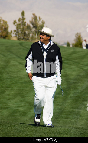 George Lopez au 2007 Bob Hope Chrysler Classic Golf Banque D'Images