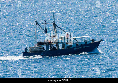 Route vers la mer Banque D'Images
