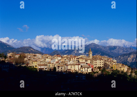 Le Broc Vallée du Var Paca Alpes-Maritimes 06 French Riviera Cote d'Azur France Europe Banque D'Images