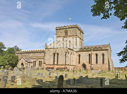 St Francis Bay North Yorkshire UK St Oswalds église paroissiale Banque D'Images