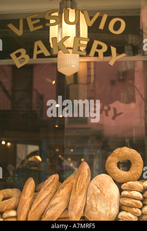 USA, New York, New York, Manhattan : Soho, Storefront / Vésuve / Boulangerie, rue Prince Banque D'Images