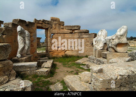 Sanctuaire de Déméter et Koré, Cyrène grec / Roman ruins, Libye Banque D'Images