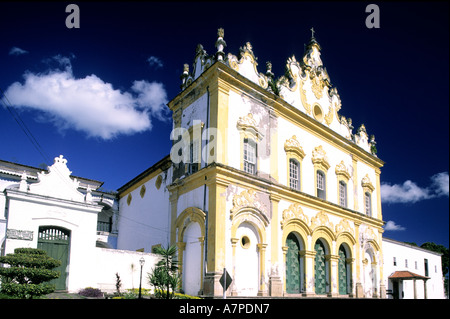 Le Brésil, l'Etat de Bahia, Cachoeira ville coloniale, l'Ordem Terceira do Carmo church Banque D'Images