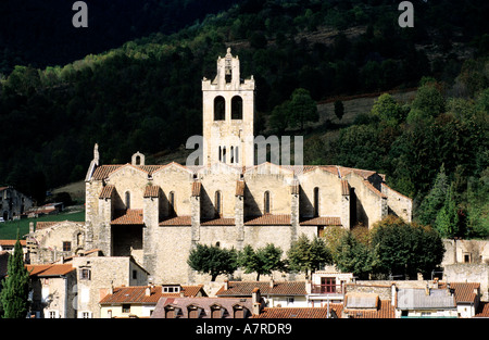 France, Pyrénées Orientales, Prats de Mollo dans la région du Haut Vallespir Banque D'Images