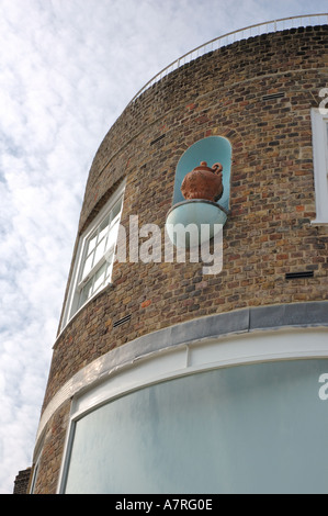 Ladite chambre à Chiswick Mall est l'hôtel particulier utilisé pour la première série de télévision BBC2 L'apprenti avec Alan Sugar, en 2005 Banque D'Images