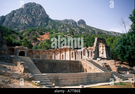 Avis de Zaghouan Piscine Romaine et du Temple des nymphes pas vraiment un temple Banque D'Images