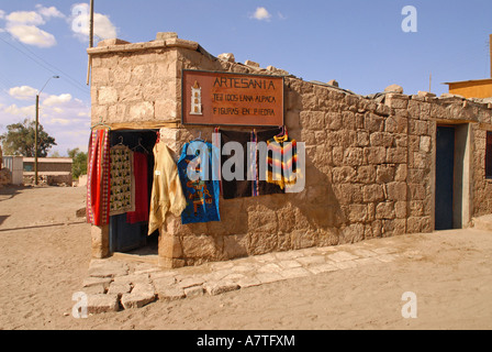 Village Toconao désert d'Atacama au Chili Banque D'Images