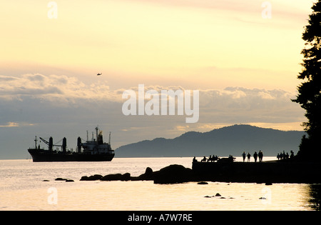 Le Canada, de la Colombie-Britannique, Vancouver, Stanley Park Banque D'Images
