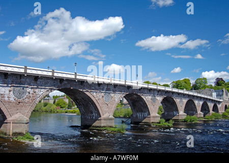 Tay Bridge, Perth City XPL 6390 Banque D'Images