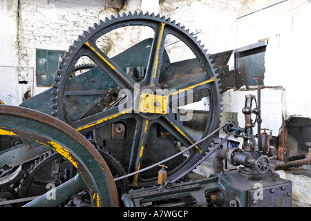 Vieux matériel de l'usine de canne à sucre, Calhetta, Madère, Portugal Banque D'Images