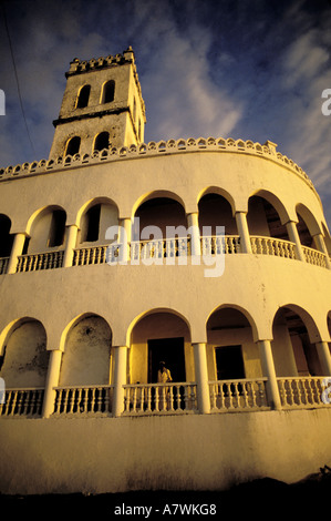 République des Comores, l'île de Grande Comore, ville de Moroni, la Grande Mosquée Banque D'Images