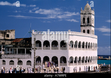 République des Comores, Moroni, Grande Comore Grande mosquée Banque D'Images
