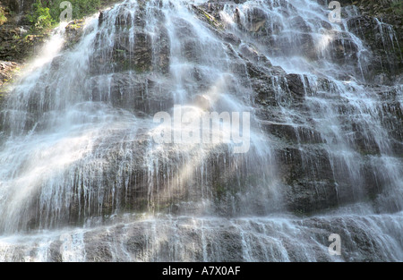Bridal Veil Falls Provincial Park in British Columbia, Canada Banque D'Images