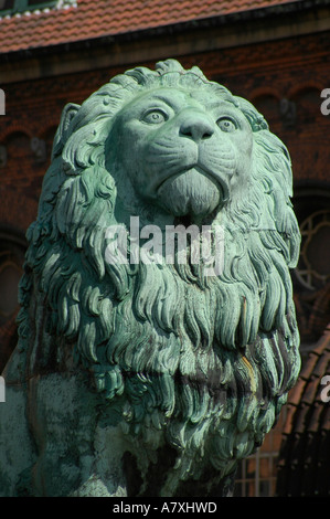 Statue de lion. (C) par uli nusko, CH-3012 Berne Banque D'Images