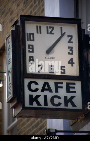 Café Kick Exmouth Market Londres Angleterre Banque D'Images