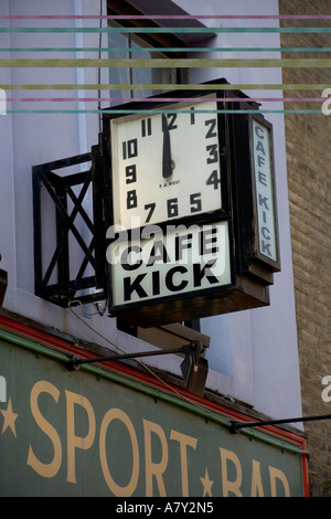 Café Kick Exmouth Market Londres Angleterre Banque D'Images