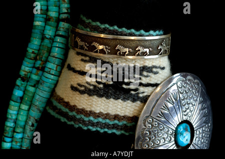 Au sud-ouest, American Indian Art & Artisanat. Banque D'Images