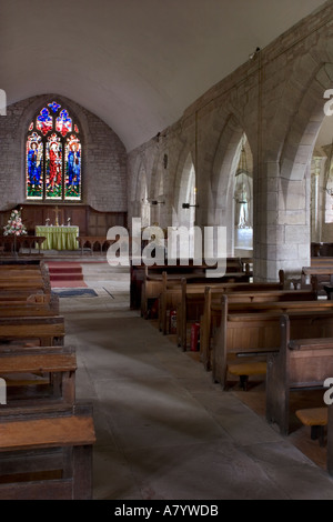 L'église de Saint Cuthbert Holme Lacy Herefordshire UK Banque D'Images