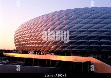 Germany, Bavaria, Munich, l'Allianz Arena, stade Banque D'Images