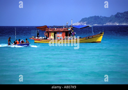 La Malaisie, l'État de Johor, l'île de Tioman Banque D'Images