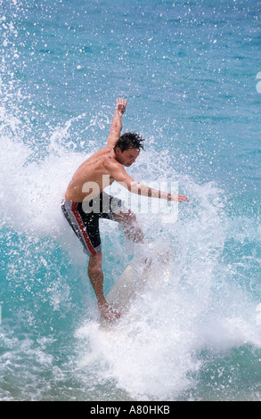 United States, New York, l'île de Maui, grande plage Banque D'Images