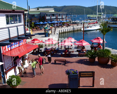 Knysna Quays Waterfront Banque D'Images