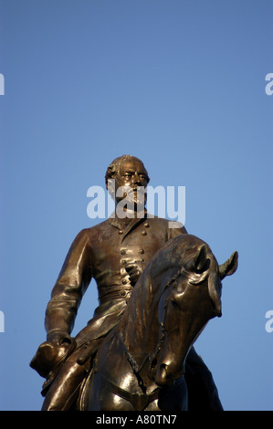 Richmond en Virginie, le général Robert E Lee statue Banque D'Images