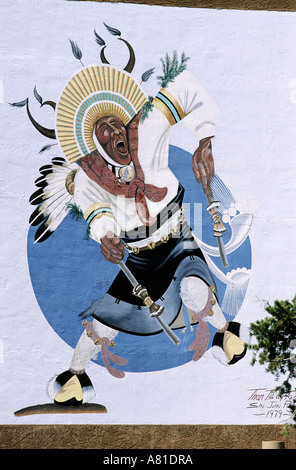 United States, New Mexico, Albuquerque, Centre culturel indien Banque D'Images