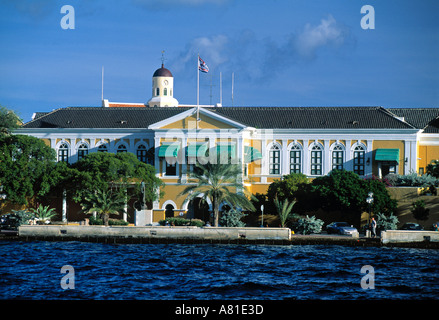 Bâtiment Penha, Willemstad, Curaçao, Antilles Banque D'Images