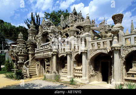 France, Drôme, Palais Idéal du Facteur Cheval (Palais du Facteur Cheval) Banque D'Images