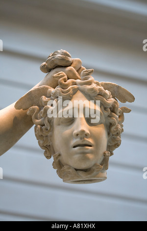 Persée avec la tête de Méduse par Antonio Canova Metropolitan Museum of Art New York Banque D'Images