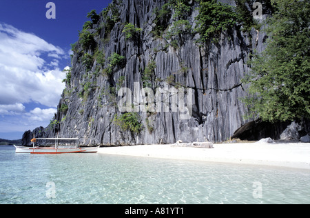 Philippines, Palwan Province, l'Île Coron Banque D'Images