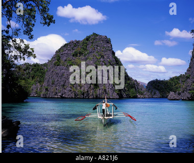 Philippines, Palwan Province, l'Île Coron Banque D'Images