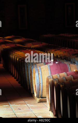 L'Afrique du Sud, Stellenbosch, chais à barriques, Waterford Winery Banque D'Images