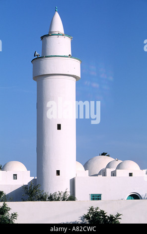 La Tunisie, Djerba, Houmt Souk dans la mosquée Banque D'Images