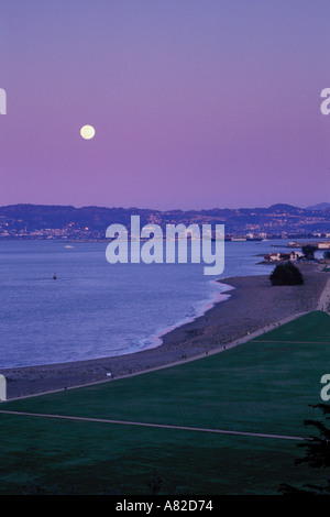 La Californie, San Francisco, lever de Crissy Field Banque D'Images