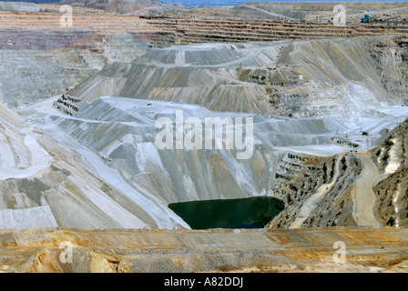 Mine à ciel ouvert dans le sud de l'Arizona Banque D'Images